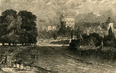 Gamla Windsor den fjärde juni 1881. av Unbekannt