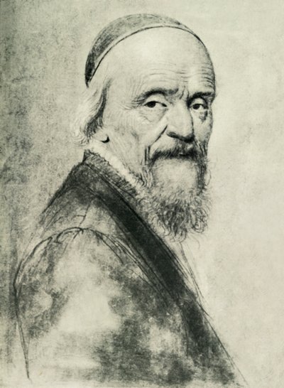 Gammal man, tidigt 1600-tal, 1907. av Unbekannt