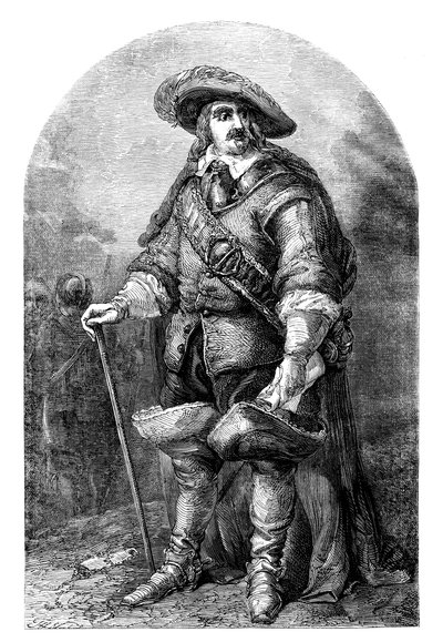 Oliver Cromwell 1599-1658, c1700-talet c1902 av Unbekannt