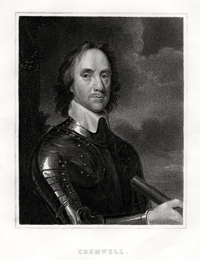 Oliver Cromwell, 1860 av Unbekannt