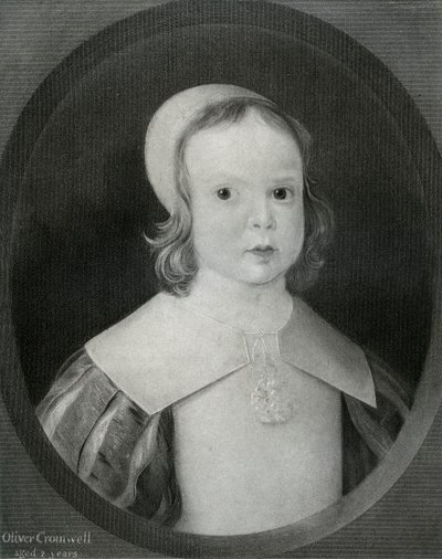 Oliver Cromwell två år gammal, 1601, 1899 av Unbekannt