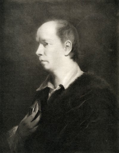 Oliver Goldsmith, irländskfödd brittisk dramatiker av Unbekannt