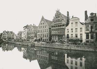 På Bank of the Schelde, Gent, Belgien, 1895. av Unbekannt