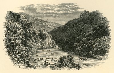 On the Dart, Lovers Leap, c1890. av Unbekannt