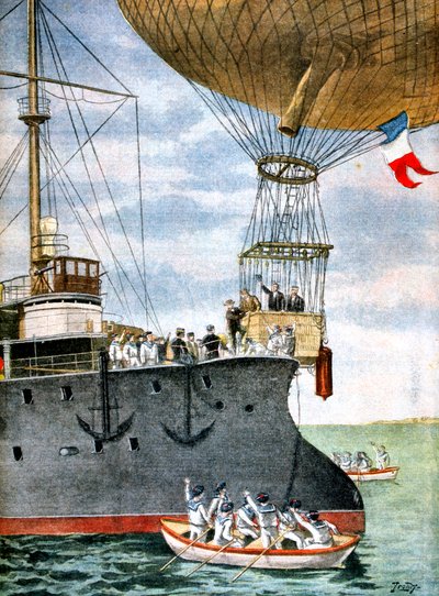 På det öppna havet, 1901 av Unbekannt