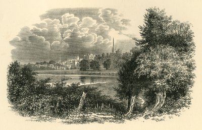 On the Wye, c1890. av Unbekannt