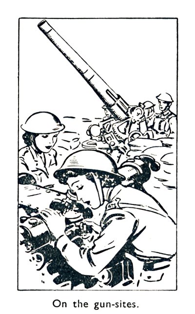 På vapenplatserna, 1940 av Unbekannt