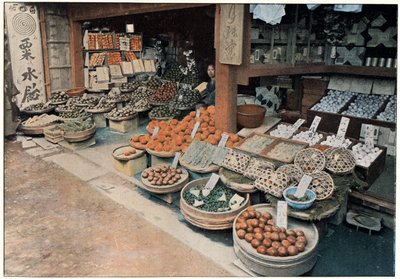 Orange köpman, c1890 av Unbekannt