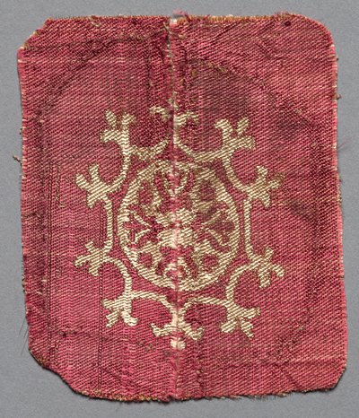 Ornament från en tunika, två fragment sammanfogade som ett, 700-tal. av Unbekannt