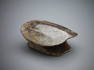 Prydnad i form av ett sköldpaddsskal, Mingdynastin, 1368-1644. av Unbekannt