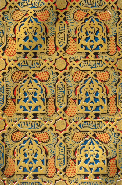 Ornament på paneler, Hall of Ambassadors, 1907. av Unbekannt