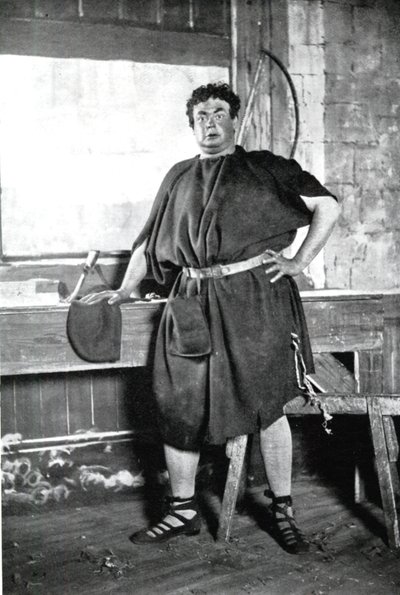 Oscar Asche 1871-1936, brittisk skådespelare född i Australien av Unbekannt
