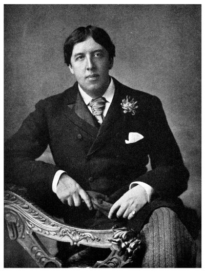 Oscar Wilde, irländskfödd dramatiker och kvickhet, c1891 1956 av Unbekannt