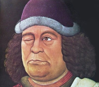 Oswald von Wolkenstein detalj, 1430-talet av Unbekannt