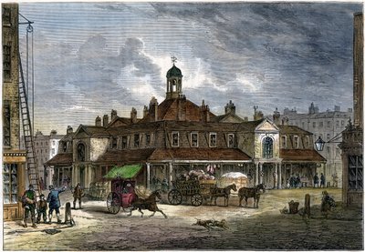 Oxford Market, 1800-talet av Unbekannt