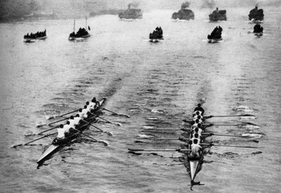 Oxford och Cambridge Boat Race, London, 1926-1927 av Unbekannt