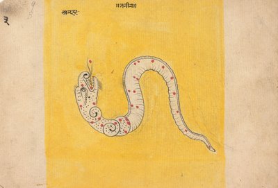 Sida från a Dispersed Book of Dreams, mitten av slutet av 1800-talet. av Unbekannt
