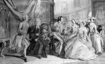 Målning a la Mode, 1748 av Unbekannt