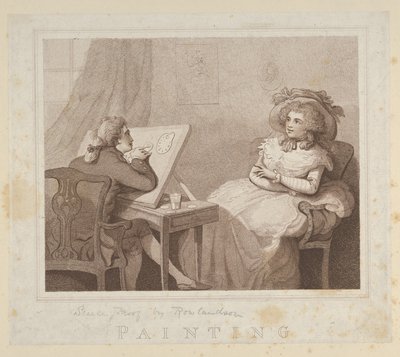 Måleri, 1784 ., 1784 . av Unbekannt