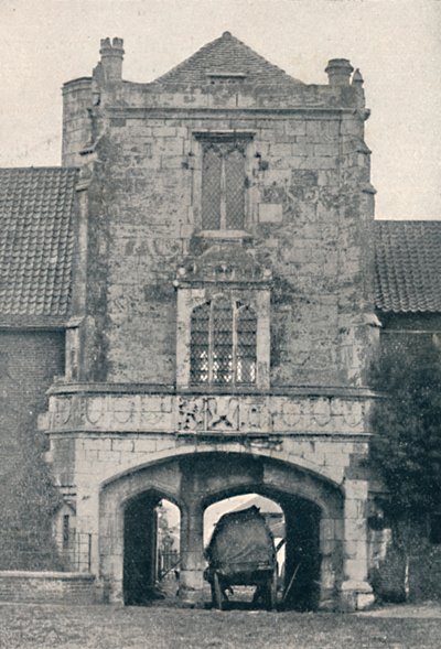 Palace Gateway, Cawood, nära York, 1903 av Unbekannt