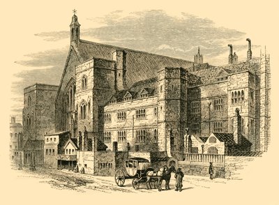 Palace Yard på 1700-talet, 1881. av Unbekannt