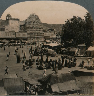 Vindarnas palats från Shiva Temple, Jeypore, Indien, 1902 av Unbekannt