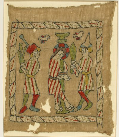 Panel föreställande Flagellation, tyska, 1300-talet. av Unbekannt