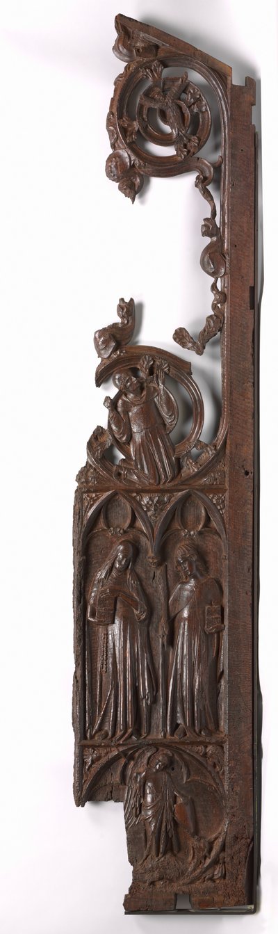 Panel från en körstall, ca. 1330-1340. av Unbekannt