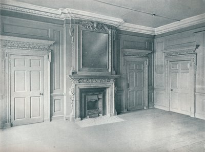 Rum med panel, tidigt 1700-tal, 26, Hatton Garden, 1907 av Unbekannt