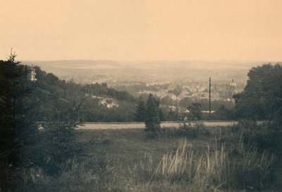 Panorama pris du Châlet Forestier, c1900 av Unbekannt
