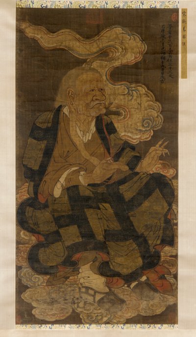 Panthaka, den tionde ärevördiga Luohan, 1345. av Unbekannt