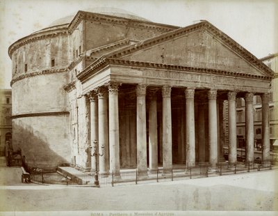 Pantheon, Rom, Italien, sent 1800-tal eller tidigt 1900-tal av Unbekannt