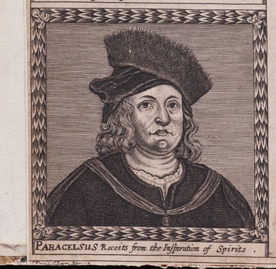 Paracelsus Från: The order of the Inspirati, 1659 av Unbekannt