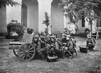 Paraguayanskt artilleri, Paraguay, 1911 av Unbekannt