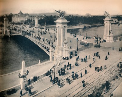 Paris. - Alexander III-bron. -LL, c1910. av Unbekannt
