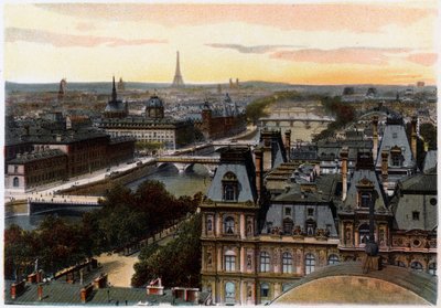 Paris, Frankrike, c1900 av Unbekannt