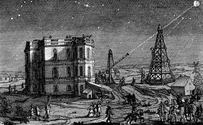 Paris observatorium, Frankrike, 1740 av Unbekannt