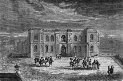 Paris observatorium på Ludvig XIV:s tid, 1600-talet 1870 av Unbekannt