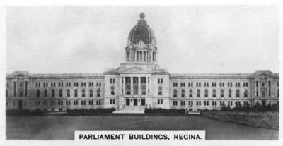 Parlamentsbyggnader, Regina, Saskatchewan, Kanada, c1920-talet av Unbekannt