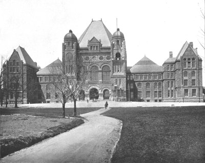 Parlamentsbyggnader, Toronto, Kanada, c1900. av Unbekannt