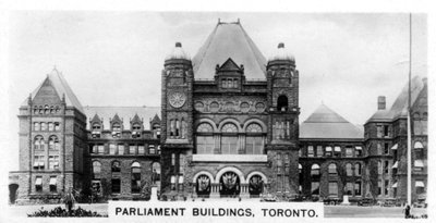 Parlamentsbyggnader, Toronto, Ontario, Kanada, c1920-talet av Unbekannt