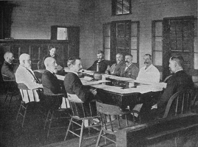 Storbritanniens parlament utomlands: Fijis lagstiftande råd i session, 1909 av Unbekannt