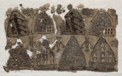 Del av en relikvieväska, 1250-1299. av Unbekannt