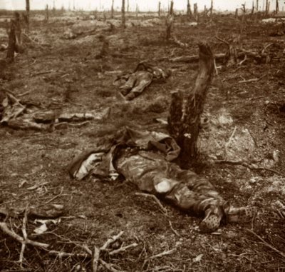 Vägen mellan kroppar, c1914-c1918 av Unbekannt