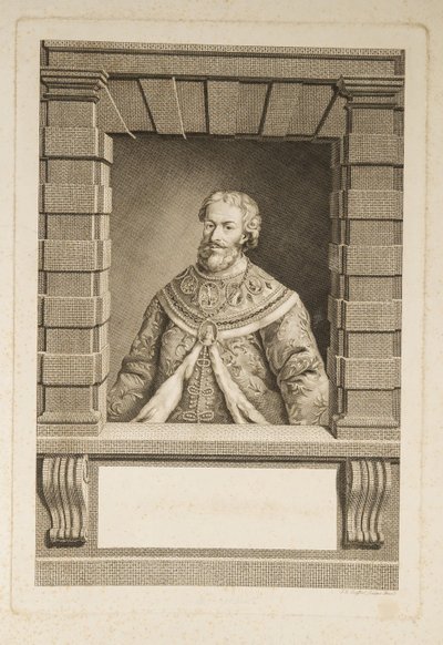 Patriark Filaret av Moskva Fjodor Nikitich Romanov 1553-1633 av Unbekannt