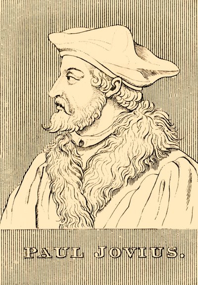 Paul Jovius, 1483-1552, 1830. av Unbekannt