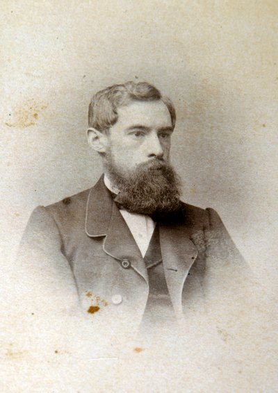 Pavel Tretyakov, rysk konstbeskyddare, samlare och gallerigrundare, 1865 av Unbekannt