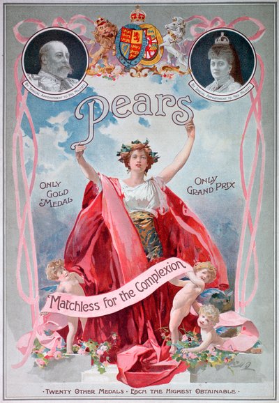 Pears tvål annons, 1903 av Unbekannt