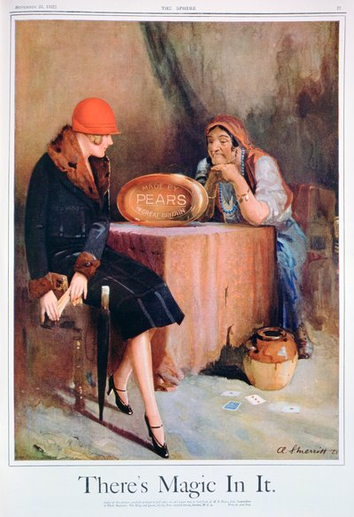 Pears tvål annons, 1925 av Unbekannt