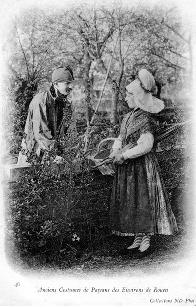 Bönder i Rouen, Frankrike, 1904 av Unbekannt